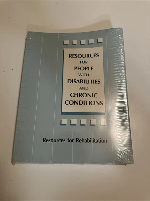 RESOURCES FOR PEOPLE With Disabilities And Chronic Conditions Q11 £59. ...