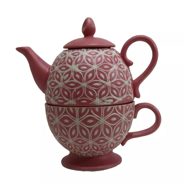 T2 Majestic Magic Tea for one Matte Stoneware Teapot & Cup