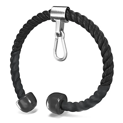 Arhandig Solide Corde Triceps Corde de Traction,Câble en Nylon Lourd de 35 Po...