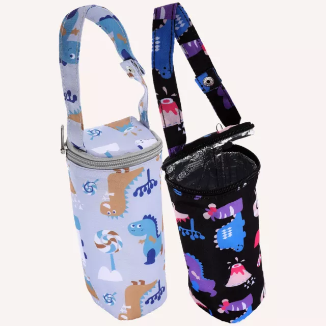 2 Pcs Mam Bottles Newborn Feeding Cover Baby Thermal Bag Stroller