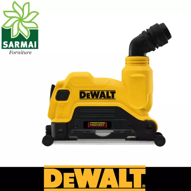 DeWALT DWE46225-XJ cuffia di aspirazione protezione taglio smerigliatrice 125 mm