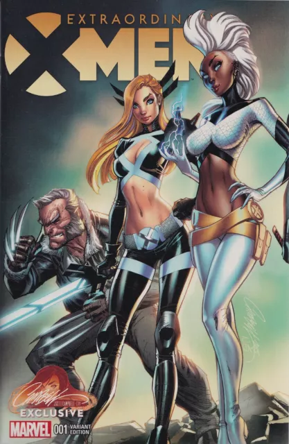EXTRAORDINARY X-MEN #1 (J. SCOTT CAMPBELL EXCLUSIVE) COMIC BOOK ~ Marvel