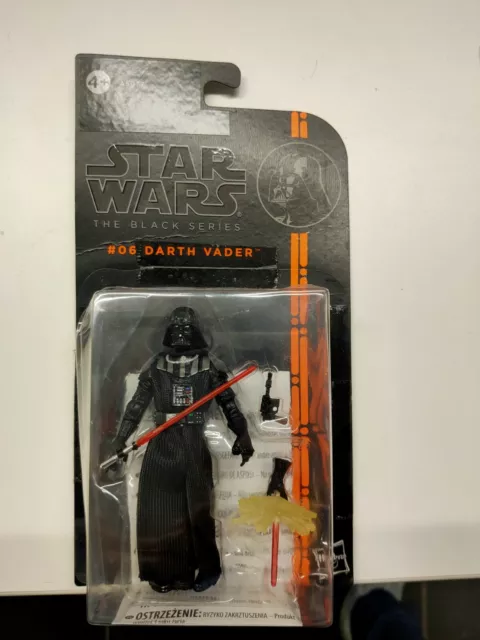 Star Wars Black Series Darth Vader 6 Hasbro Action Figure 11 Cm