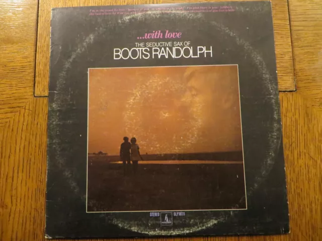 Botas Randolph - With Love - 1969 - Monument SLP 18111 vinilo LP en muy buen estado/en muy buen estado