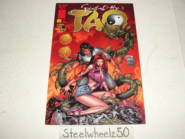 Spirit Of The Tao #1 Comic 1998 Image 1st Print Destroy Dragon Billy Tan D-Tron