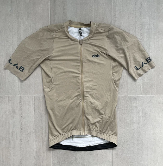 dhb Aeron Lab Short Sleeve Jersey Medium Beige Incense cycling bike road 10/10