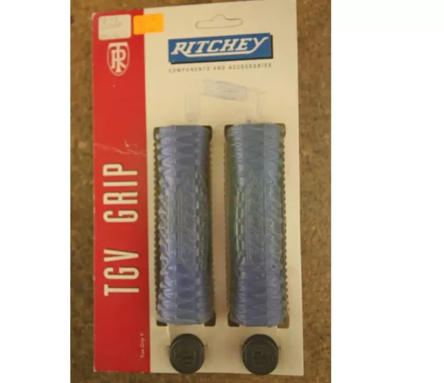 Retro Oldschool NOS NEW Ritchey TGV grip mountainbike handlebar grips set