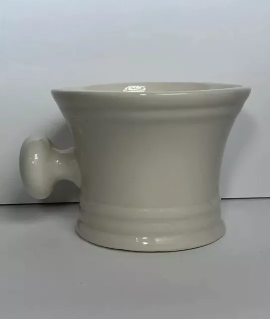 Taza de afeitar Scuttle para hombre #63 jabones europeos de cerámica 4""x5""x3,25 3