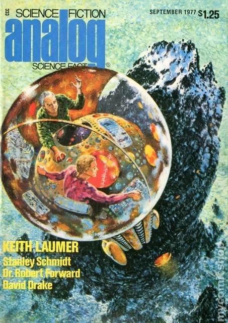 Analog Science Fiction/Science Fact Vol. 97 #9 VG 4.0 1977 Stock Image Low Grade