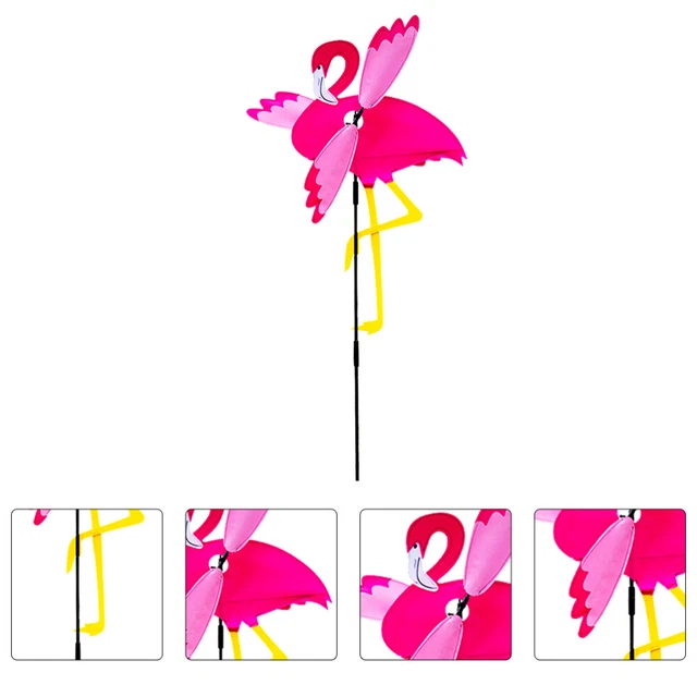 PVC Flamingo-Windmühle Windmühlenspielzeug Für Kinder Dekorationen