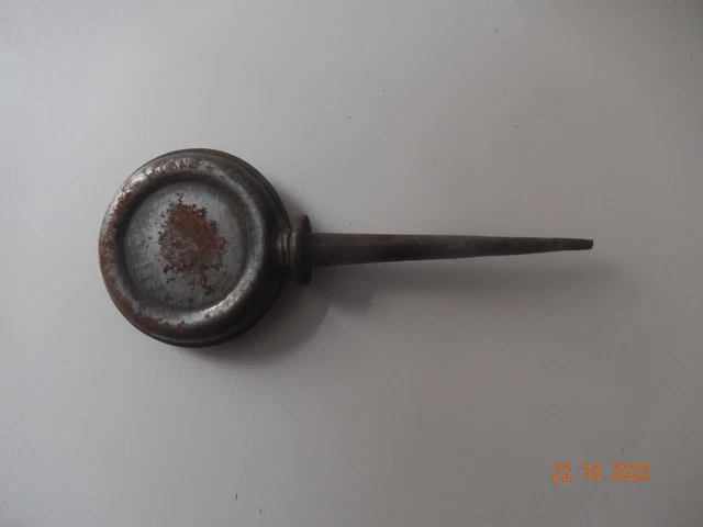 Ancienne Burette à Huile Singer Pour Machine à Coudre - Déco Industrielle Vintage