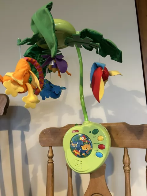 fisher price cot mobile with Remote Control