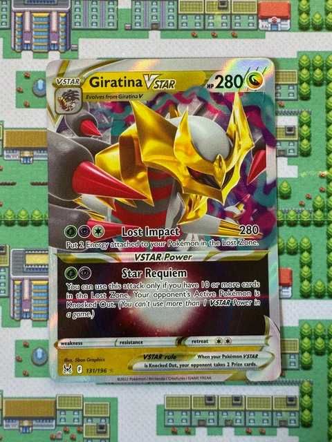 POKEMON CARD - Giratina VSTAR 131/196 - Lost Origin - Ultra Rare, NM £5 ...