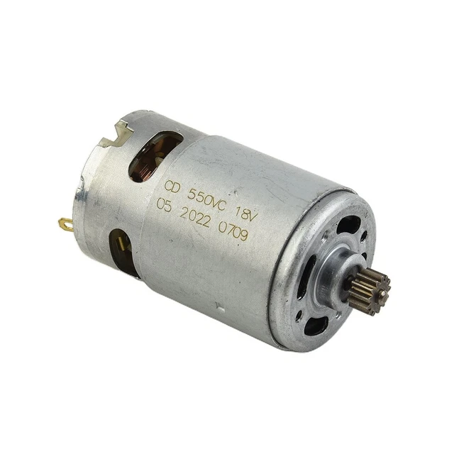 RS550 Elektromotor Ersatz Für Bosch GSR/GSB 18-120-LI Akku-Bohrschrauber – 18V Zahnmotor Mit 13 Zähnen