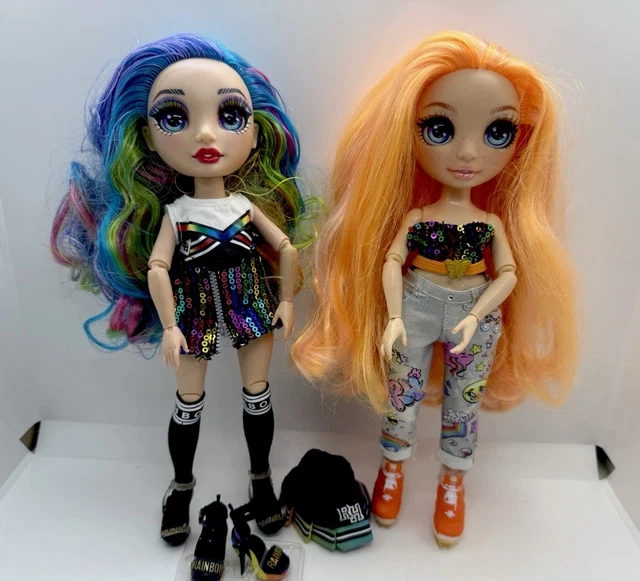 RAINBOW HIGH FASHION Dolls Series 1 Poppy Rowan Series 2 Amaya Raine ...