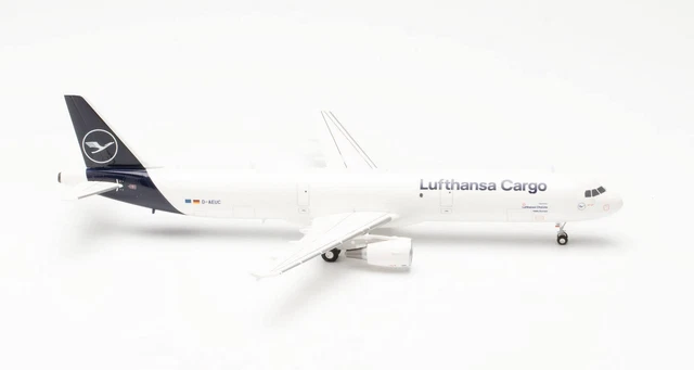 HERPA AIRBUS A321 LUFTHANSA DIE MAUS MODELLINO AEREO STATICO