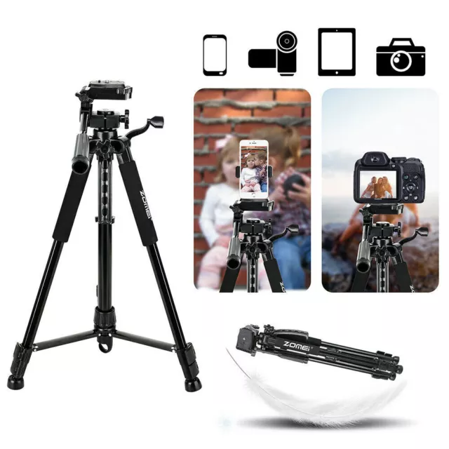 ZOMEI Portable Travel Tripod Stand Pan head for Canon Nikon DSLR Camera Phone