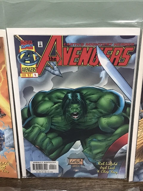 Marvel Comics The Avengers Comic Book Bundle Lot 1-11, The Last 1-2, 401