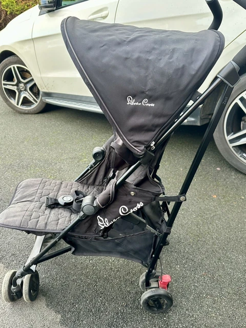 Silver Cross Zest Stroller, Compact and Lightweight