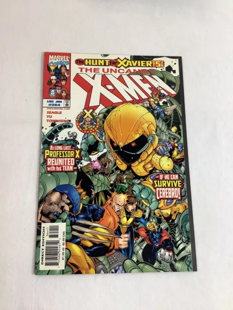 The Uncanny X-Men #364 Marvel Comics Hunt for Xavier Pt 5 of 6  1999