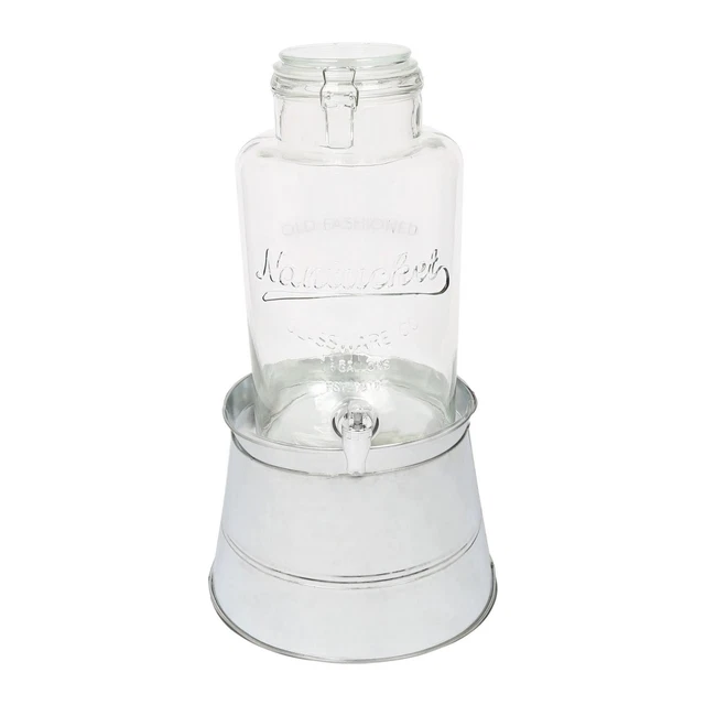 Distributeur de Boissons 5L avec Robinet Inserts Fruits
