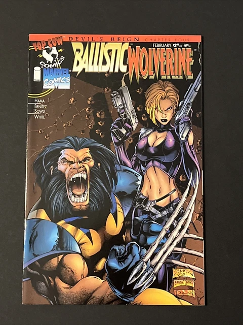 Ballistic / Wolverine #1 (1997 Top Cow/Marvel) Devil's Reign Versus Mephisto NM-