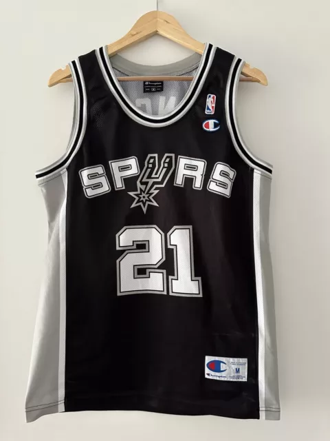 NBA Champion Jersey Trikot San Antonio Spurs Tim Duncan Größe M