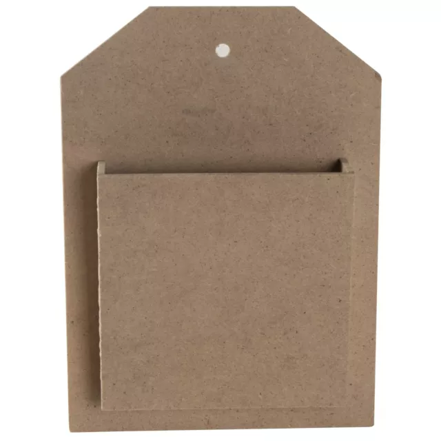 Kleine hängende MDF Holz Memo Notizen Mehrzweck Aufbewahrungsbox Organizer zum Selbermachen