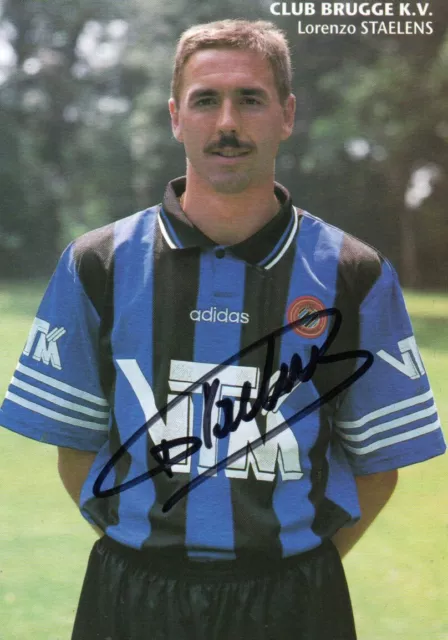 Autogramm - Lorenzo Staelens (Club Brügge)