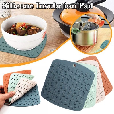 2Pcs COPPA Bohemien Tappetino Pad Cucina Sottopiatti Tappetino HOT PAN titolare FORNO Pad 