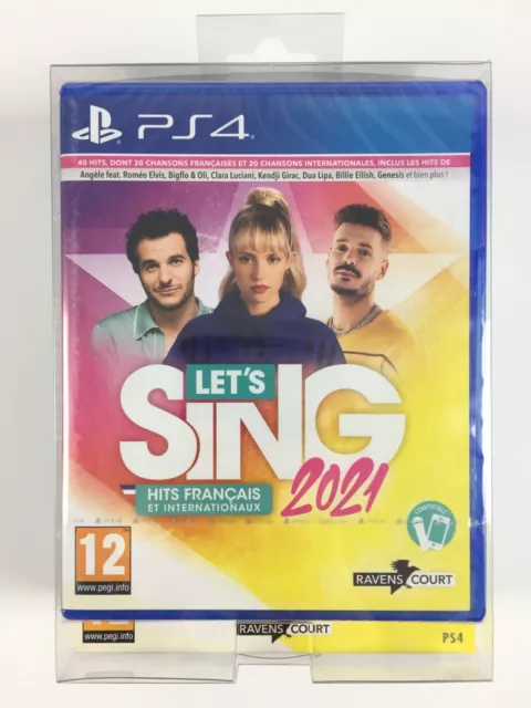 Pack Let's Sing 2021 + 2 Micro PS4 / Jeu Sur Playstation 4 Neuf