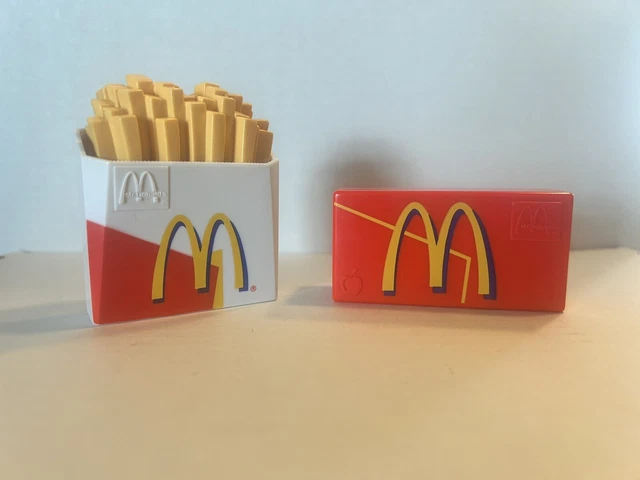 Vintage 1997 Fisher Price Fun With Food McDonalds French Fries and Apple Pie