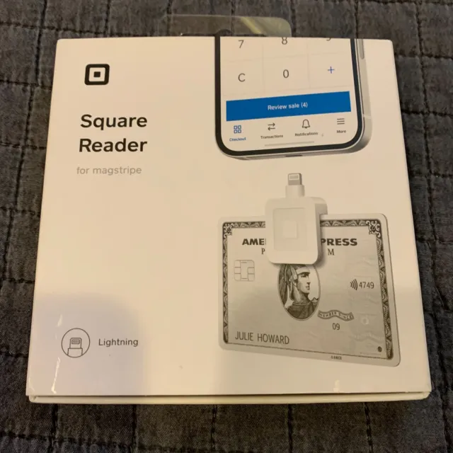 ⚡SHIPS SAME DAY⚡ Square Reader for Magstripe Lightning Connector [NEW & SEALED]