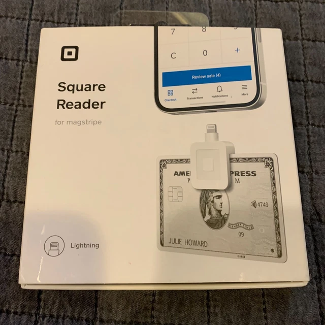 ⚡SHIPS SAME DAY⚡ Square Reader for Magstripe Lightning Connector [NEW & SEALED]