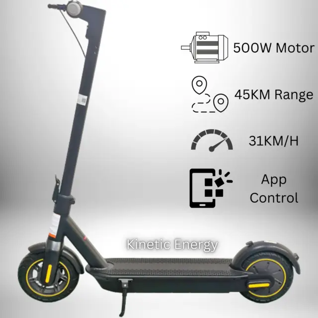 ESMAX 500W Electric Scooter 45KM Long Range Fast Speed Adult Folding E-Scooter