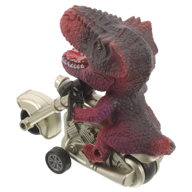 6 Moto Dinosaures à Inertie - Jouets T-Rex Boomerang Pour Enfants - Plastique ABS Résistant - Cadeau Amusant Déco
