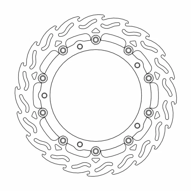 Disque de Frein Avant TRW Fixe BMW R 1200 GS /Adventure ABS /Cast Wheel 08-13 - 3322938316068 - Piec