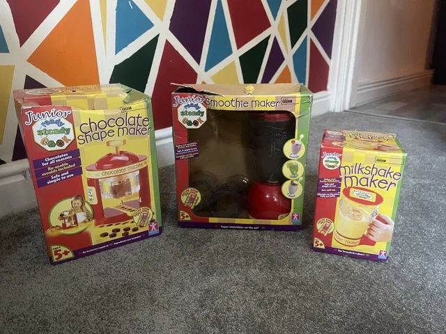 Junior Ready Steady Cook Vintage Boxed Smoothie, Milkshake Maker And Chocolate