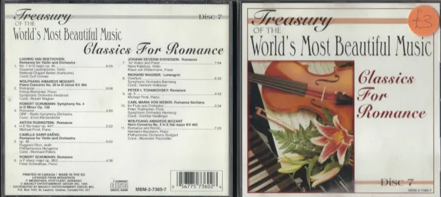 Cd -  Various – Treasury Of The World's Most Beautiful Music Disc 7