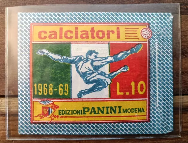 Bustina Calciatori Panini Collezione 1968/69 -Nuova/Sigillata/Originale