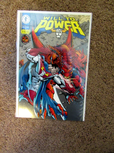 Lot of 3 Will To Power #1, #2 and #3 - Dark Horse 1994 3