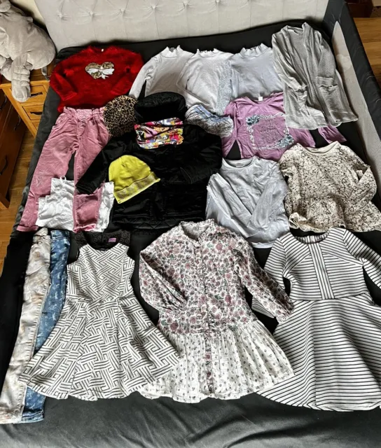 Girls Clothes Bundle Age 6-7 Years Zara , TU , George, Bluezoo & etc.   #04