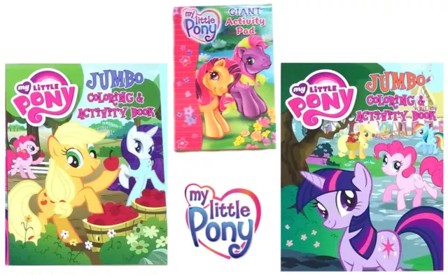 My Little Pony Party Favors Coloring Book & Crayon Set 12 Pack ( Assorted  Style) 
