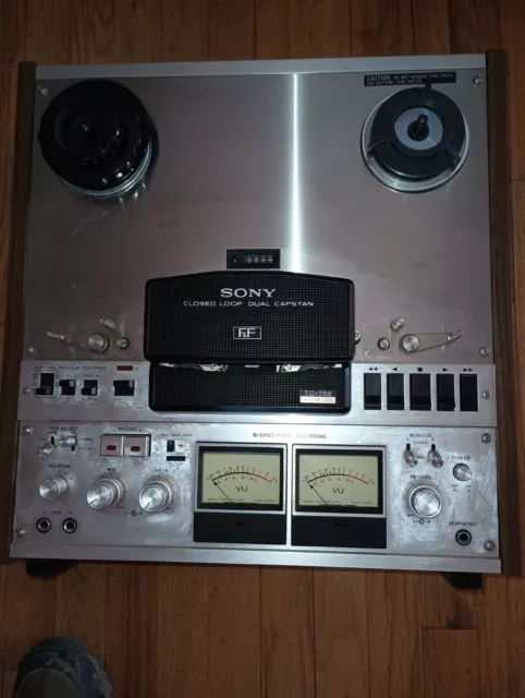 Sony TC-758 reel to reel tape recorder