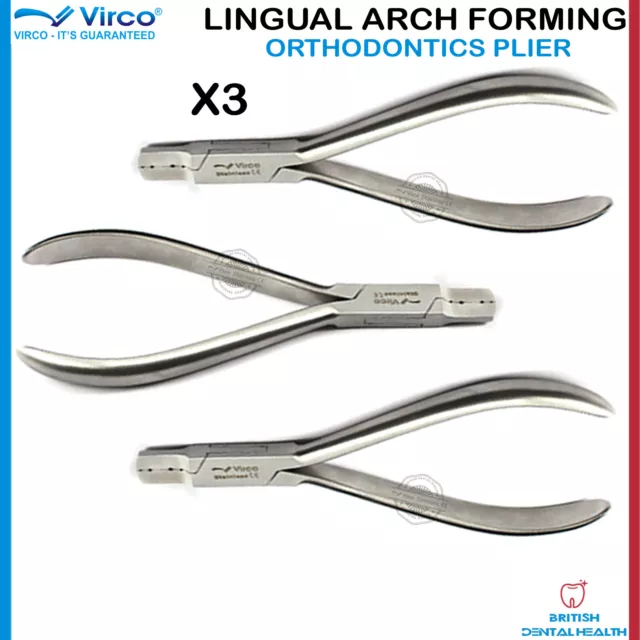 Orthodontie Lingual Arc Formant Pince Courbant Dentaire Laboratoire Dentistes X3