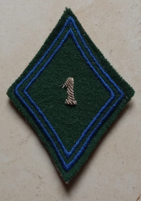 LOSANGE 9° RCP Troupe Régiment Chasseurs Parachutiste mle 1945 ORIGINAL