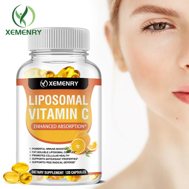 LIPOSOMAL VITAMIN C 2100mg High Absorption Supplements, Enhance