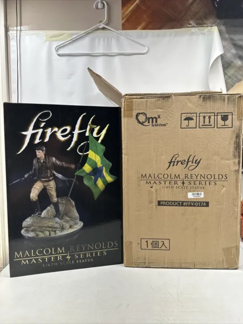 Firefly MALCOLM REYNOLDS 1:6 Scale STATUE Flag #839/1000 New Sealed Mal Serenity