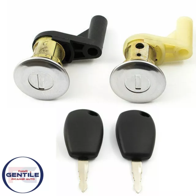 Dacia Duster Sandero Kit Serratura Cilindretto Nottolino Porta Dx Sx Con Chiavi