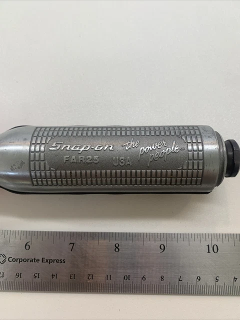 Vintage Snap On Tools FAR25 1/4” Drive Air Ratchet USA Tested Working 3